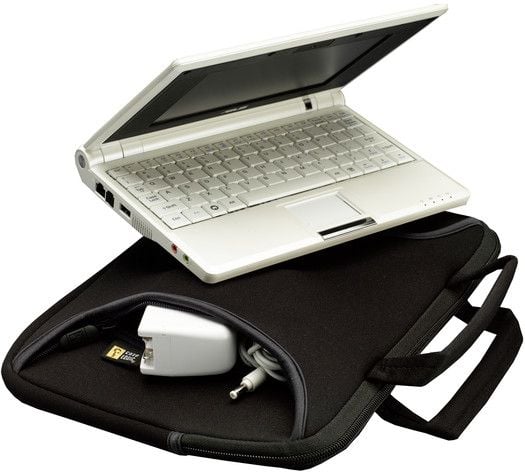 Case Logic 7-10" Netbook Sleeve - Notebookbæreveske - 10.2" - svart