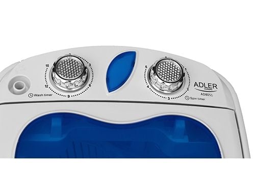 Adler AD 8051, Toppmatad, 3 kg, Blå, Vit