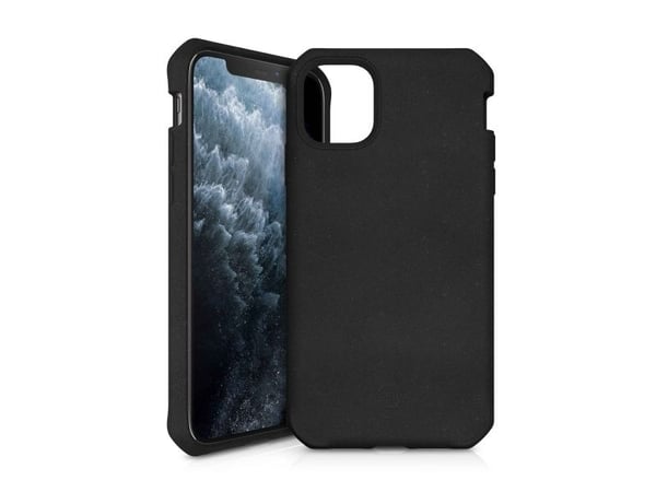 ITSKINS FERONIABIO // TERRA - Baksidedeksel for mobiltelefon - Impactane Bio - svart - for Apple iPhone 11 Pro Max, XS Max