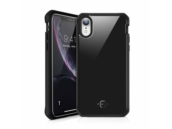 ITSKINS BALLISTIC // GLASS, Etui, Apple, iPhone Xr, Svart