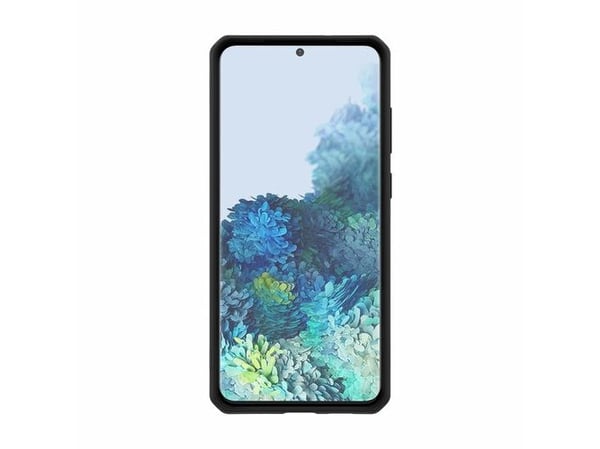 ITSKINS SPECTRUM//SOLID - Bagsidecover til mobiltelefon - simpel sort - for Samsung Galaxy S20+, S20+ 5G