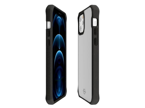 ITSKINS Feronia Bio, Etui, Apple, iPhone 12 Pro, 15,5 cm (6.1"), Svart, Gjennomsiktig