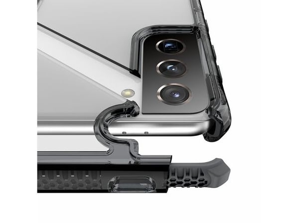 ITSKINS SupremeClear, Etui, Samsung, Galaxy S21, 15,8 cm (6.2"), Svart, Gjennomsiktig