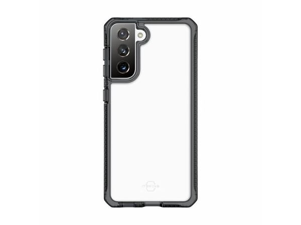 ITSKINS SupremeClear, Etui, Samsung, Galaxy S21, 15,8 cm (6.2"), Svart, Gjennomsiktig
