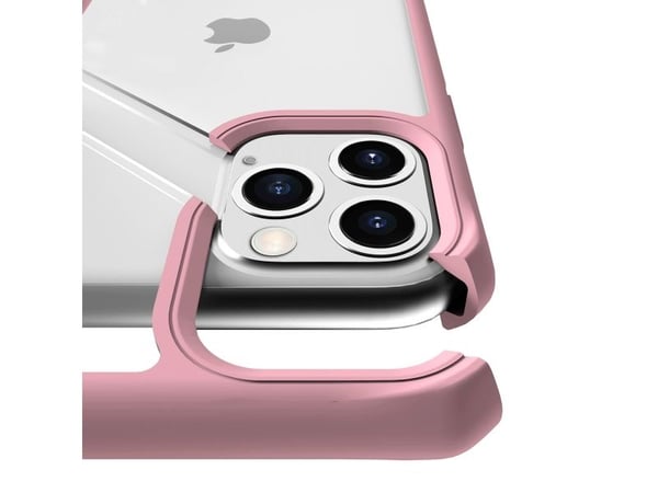 ITSKINS HybridSolid, Etui, Apple, iPhone 11 Pro Max, 16,5 cm (6.5"), Rosa, Gjennomsiktig
