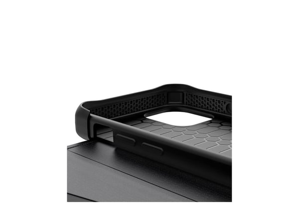 ITSKINS HYBRID // FOLIO, Folio, Apple, iPhone 12 Pro Max, Svart