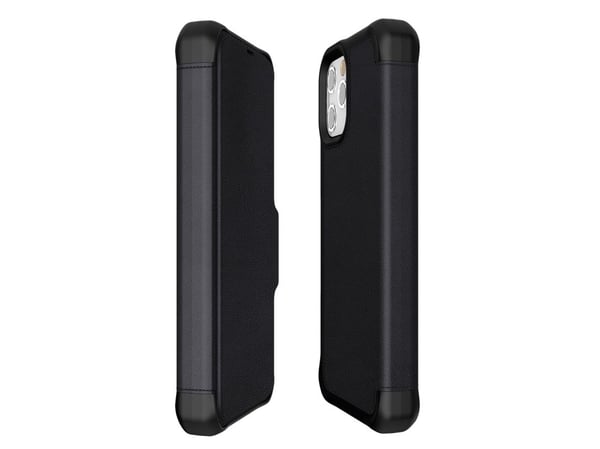 ITSKINS HYBRID // FOLIO, Folio, Apple, iPhone 12 Pro Max, Svart