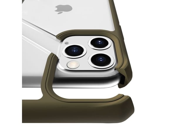 ITSKINS HybridSolid, Etui, Apple, iPhone 11 Pro Max, 16,5 cm (6.5"), Khaki, Gjennomsiktig