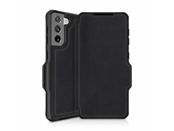 ITSKINS HYBRID // FOLIO, Film, Samsung, Galaxy S21, Svart