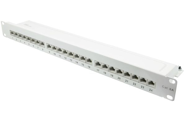 Alcasa GC-N0146, 10 Gigabit Ethernet, RJ-45, Cat6a, S/UTP (STP), 22/26, Hvit
