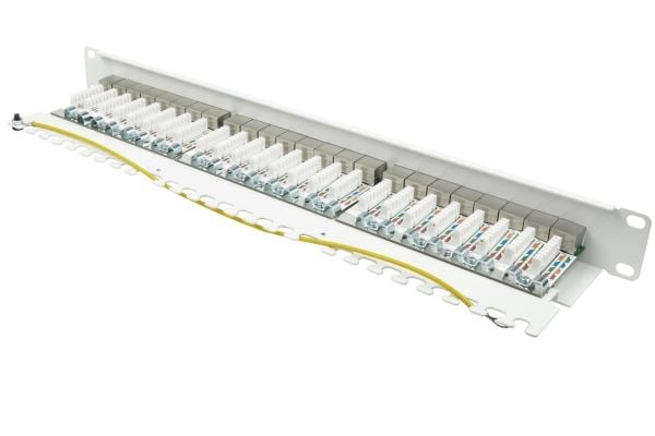 Alcasa GC-N0146, 10 Gigabit Ethernet, RJ-45, Cat6a, S/UTP (STP), 22/26, Hvit