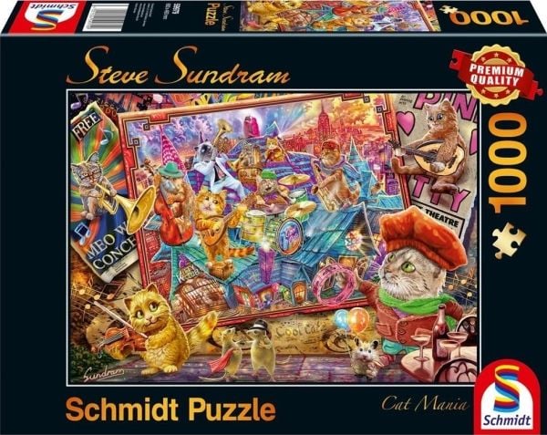 PQ 1000 Stave Sundram Puzzle Soittokissat G3