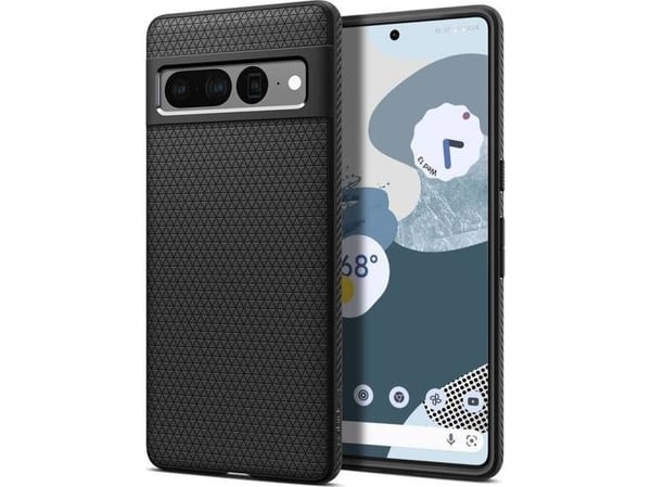 Spigen Liquid Air, Etui, Google, Pixel 7 Pro, 17 cm (6.7"), Sort