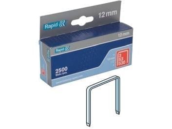 Rapid 11859625, Pakke med stifter, 1,2 cm, 2500 stifter, Merking, Metallisk, Rapid (merkevare)