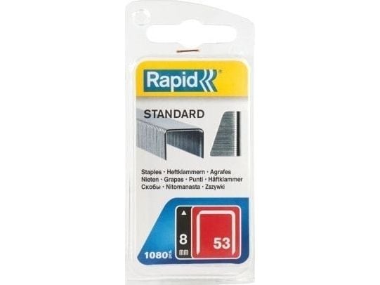 Rapid klammer för tunn tråd nr 53 (8 mm) - 1060 st.