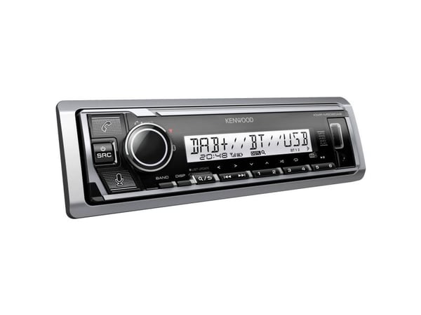 Kenwood KMR-M508DAB, Sort, 88 W, 20 - 20000 Hz, 80 O, 200 W, LCD