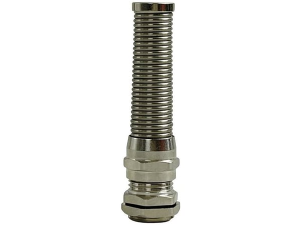 TRU COMPONENTS HX-NZM12 TC-10473440 Kaapeliläpivienti vedonpoistolla M12 Messinki Messinki 1 kpl
