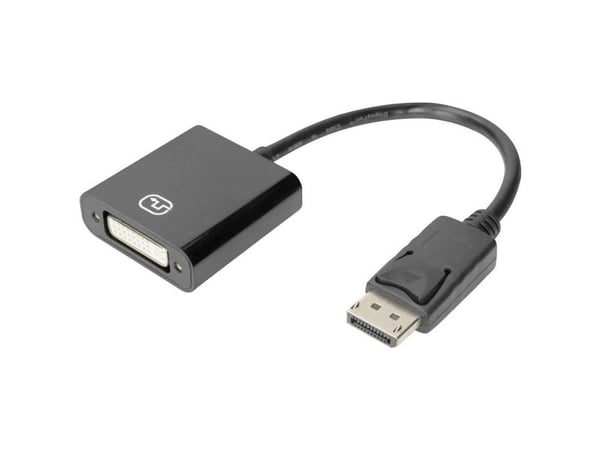 Digitus DB-340414-001-S, 0,15 m, Mini DisplayPort, DVI-I, Uros, Naaras, Suora