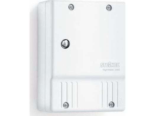 STEINEL NightMatic 2000, Hvit, -20 - 50 °C, IP54, 1000 W, 230 - 240 A, 74 mm
