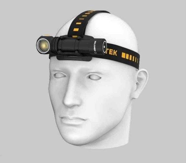 ArmyTek Wizard C2 Magnet White LED (RGB) Pandelampe Med magnetholder Batteridrevet 1200 lm 4800 h 64 g