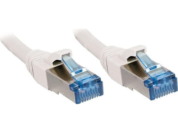 Lindy 47195, 3 m, Cat6a, S/FTP (S-STP), RJ-45, RJ-45, Valkoinen