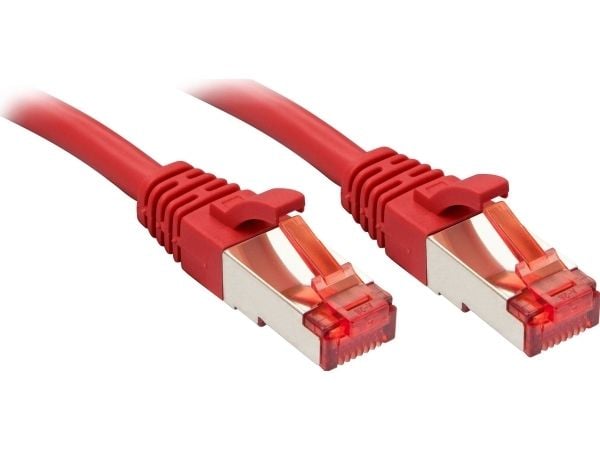 Lindy 47736, 5 m, Cat6, S/FTP (S-STP), RJ-45, RJ-45, Rød