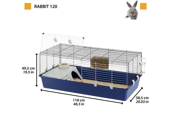 FERPLAST Rabbit 120 - Bur