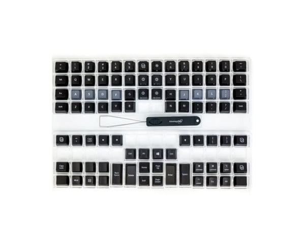Kinesis QWERTY keycap sæt. 92 keycaps
