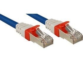 Lindy 45372, 0,3 m, Cat6a, S/FTP (S-STP), RJ-45, RJ-45, Blå