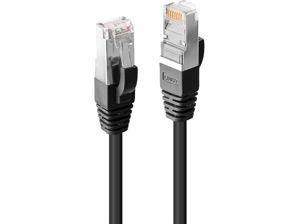 Lindy 45600, 0,3 m, Cat6, S/FTP (S-STP), RJ-45, RJ-45, Sort