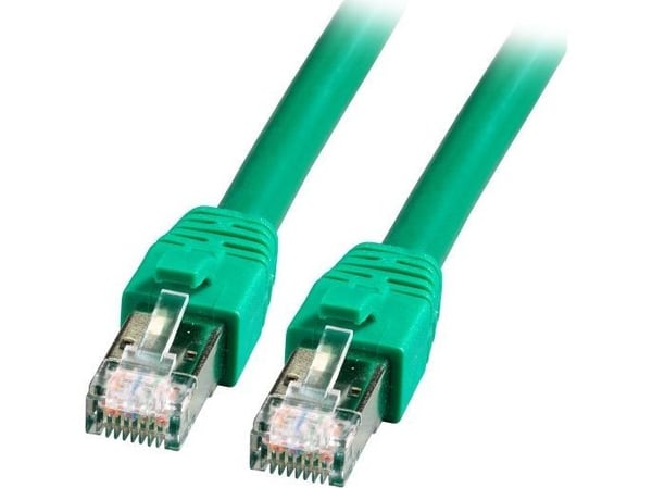 EFB-Elektronik RJ45 patchkabel Kat.8.1 S/FTP LSZH BC grønn 2m Produsent: EFB Elektronik (K5528GN.2)
