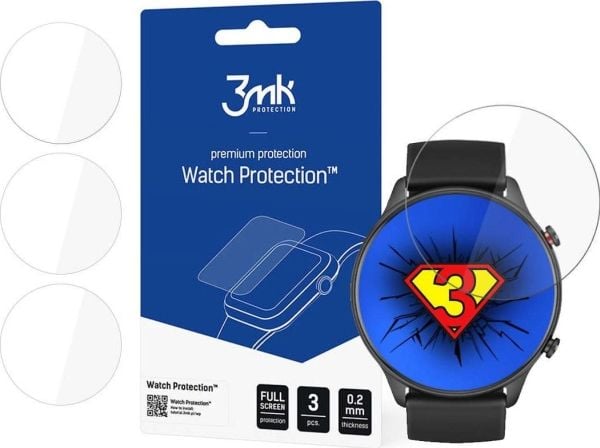 3MK Watch Protection, Amazfit GTR 2, 1 stykker