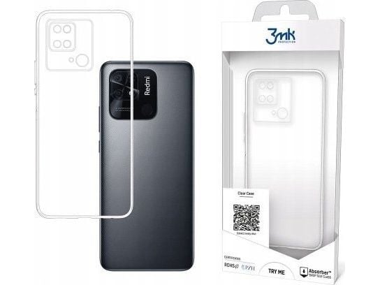 3MK 5903108471152, Rund (shell case), Xiaomi, Redmi 10C, 17 cm (6.71"), Gjennomsiktig