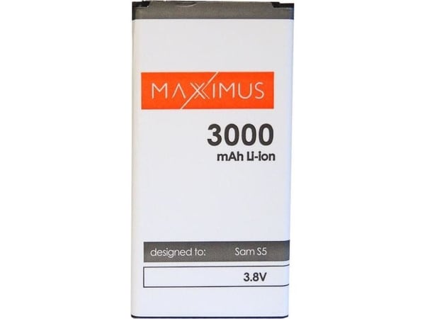 Batteri Maxximus BAT MAXXIMUS SAM GALAXY S5 3000 mAh EB-BG900BBE