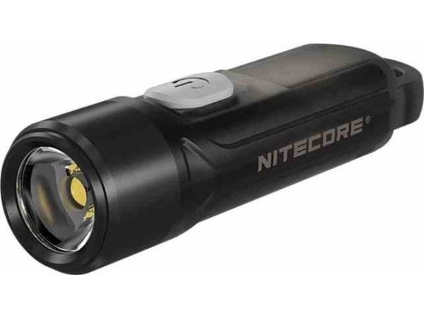Nitecore TIKI LE, Käsikokoinen taskulamppu, Musta, Polykarbonaatti (PC), Painikkeet, Kosketus, 1 m, IP66