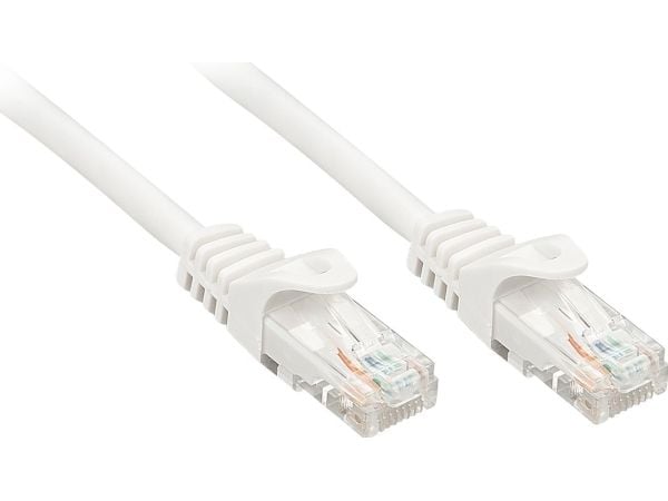 Lindy 48206, 7,5 m, Cat6, U/UTP (UTP), RJ-45, RJ-45, Hvit