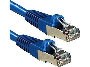 Lindy 47153, 10 m, Cat6a, S/FTP (S-STP), RJ-45, RJ-45, Blå