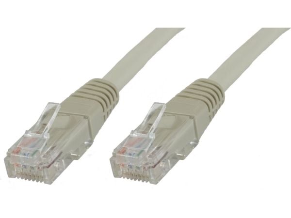 MicroConnect - Nettverkskabel - RJ-45 (hann) til RJ-45 (hann) - 100 m - 6 mm - UTP - CAT 6 - halogenfri, rund, uten hindringer, flertrådet - grå