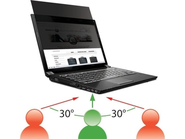 Mobilis - Notebookpersonvernsfilter - 13,3" bredde