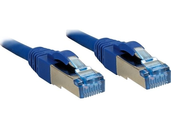 Lindy 47150, 3 m, Cat6a, S/FTP (S-STP), RJ-45, RJ-45, Sininen