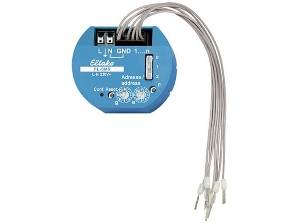 Eltako Electronics Hajautettu anturitulo 8-kanavainen PL-SM8 (31800001)