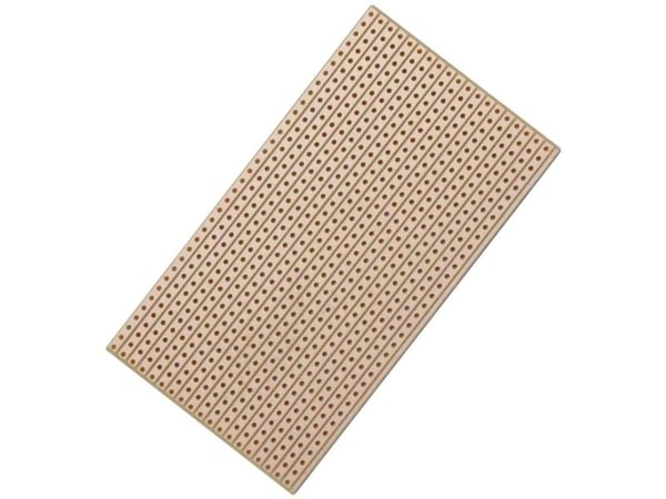 Quadrios 1906SA046 printplate hardt papir (L x B) 90 x 50 mm, 35 µm, raster 2,54 mm – 1 stk