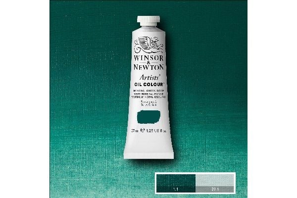 Artists Oil Col 37 ml mineral green deep 412