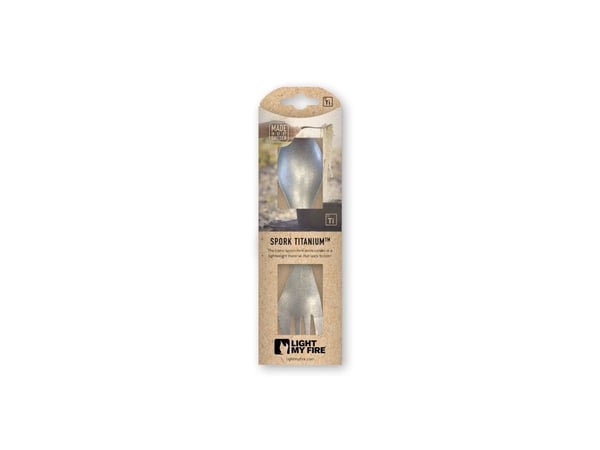 Light My Fire Spork Titanium, Titan, Tritan, 32 g, Sverige