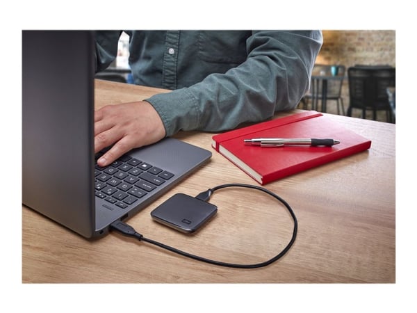 WD Elements SE WDBAYN0010BBK - SSD - 1 TB - ekstern (bærbar) - USB 3.0