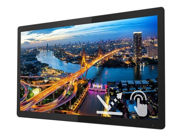 Philips B Line 222B1TFL - LED-näyttö - 22" (21,5" katseluun) - kosketusnäyttö - 1920 x 1080 Full HD (1080p) @ 75 Hz - IPS - 400 cd/m² - 1000:1 - 4 ...