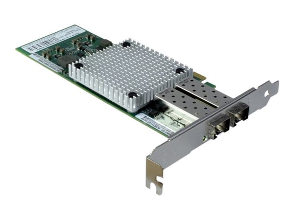 Inter-Tech LR-9802BF-2SFP+ - Nettverksadapter - PCIe 2.0 x8 lav profil - 10 Gigabit SFP+ x 2