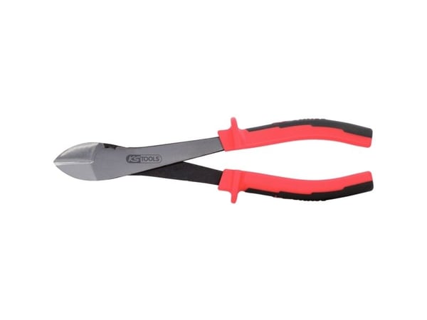 KS Tools 115.1025, Sivuleikkurit, Terästä, Musta, Punainen, 260 mm