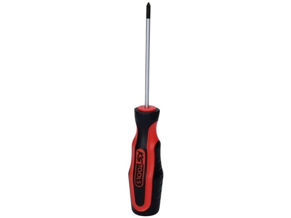 KS Tools ERGOTORQUEplus, 15,5 cm, 30 g, Musta, Punainen, Saksa