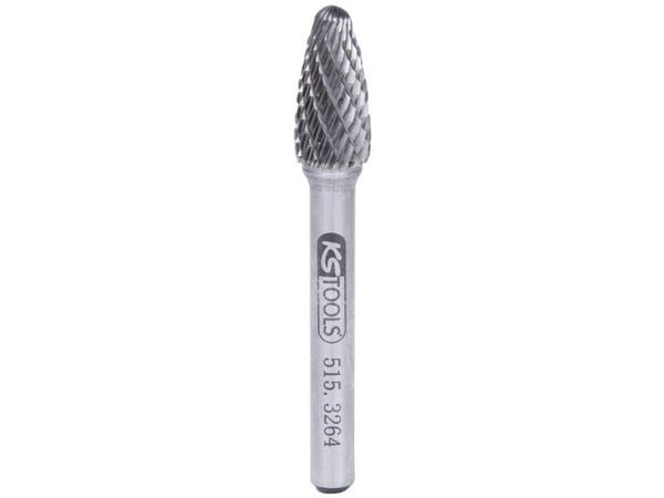 KS Tools 515.3264, Metall, Oval, Støpejern, Plast, 1 stykker, 1 cm, 6 mm